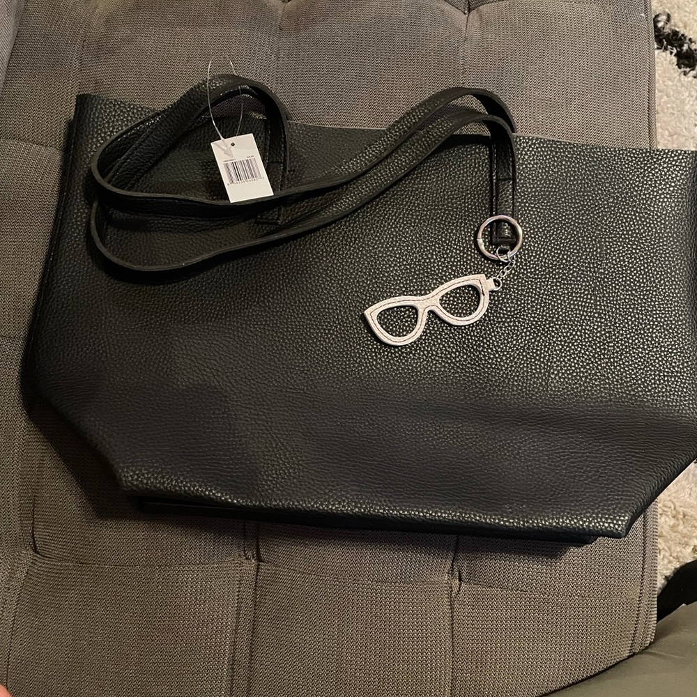 New with tags black solstice tote bag